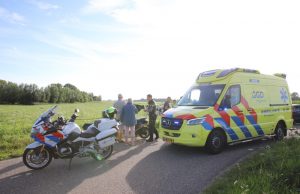 Gevonden wielrenner gereanimeerd na val Klaas Engelbrechtsweg Schipluiden