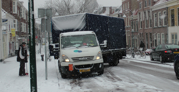 Winterweer in de regio