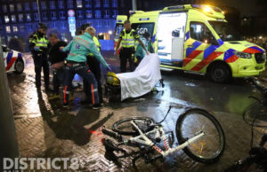 Geweldsincident in tram 9, één verdachte aangehouden Bierkade Den Haag