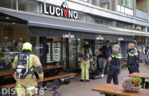 Twee gewonden na inademen vreemde lucht in ijssalon Theresiastraat Den Haag