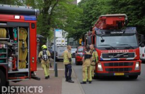 Gaslek tijdens werkzaamheden Theresiastraat Den Haag