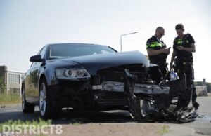 Wéér een aanrijding op de Zonweg in Den Haag
