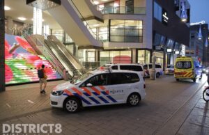 Man neergestoken in de Basic-Fit; verdachte aangehouden Grote Marktstraat Den Haag