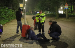 Deelnemer Luilak komt tijdens rit in botsing met voetgangster Mozartlaan Delft