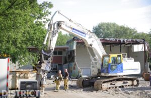 Voor de zevende keer brand in voormalige school A. Kortekaasplantsoen Den Haag