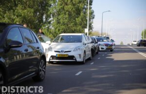 Gewonde bij kop-staart aanrijding Schenkviaduct Den Haag